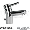 Cifial Techno 35 Monobloc Basin Mixer Pop Up Tap Spare Parts
